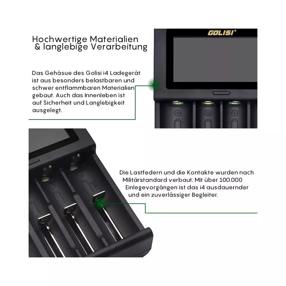 Golisi i4 - Ladegerät
