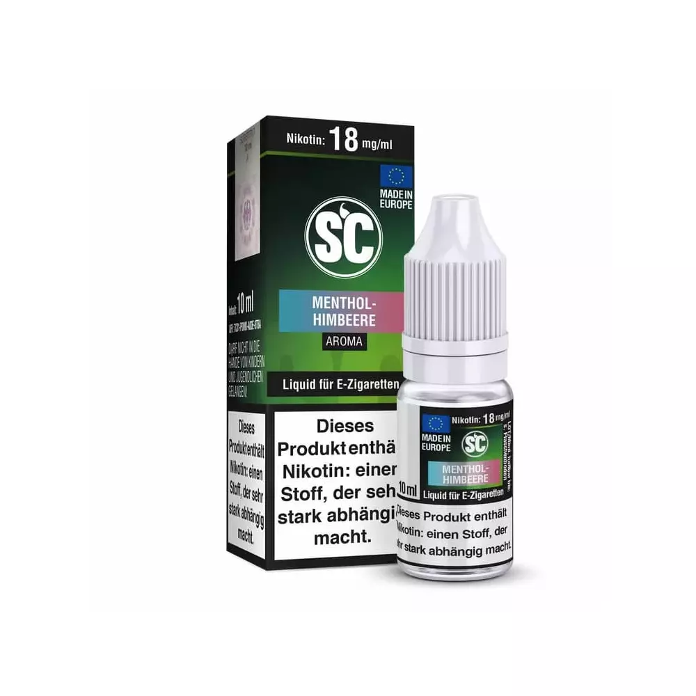SC - Menthol Himbeere Liquid