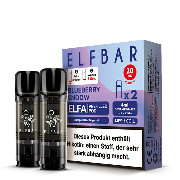 Elfbar Elfa - Berry Snoow Liquid Pod