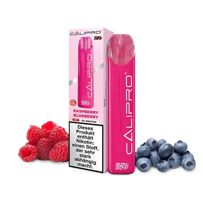 IVG Calipro - Raspberry Blueberry Einweg E-Zigarette