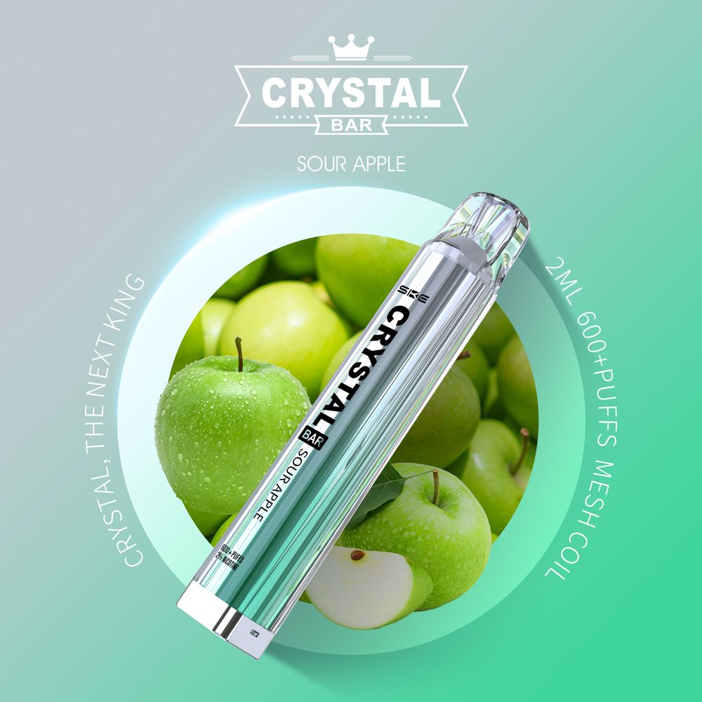 SKE Crystal - Sour Apple Einweg E-Zigarette