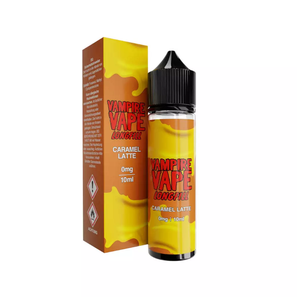 Vampire Vape DESSERTS - Caramel Latte Longfill Aroma