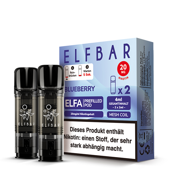 Elfbar Elfa - Blueberry Liquid Pod
