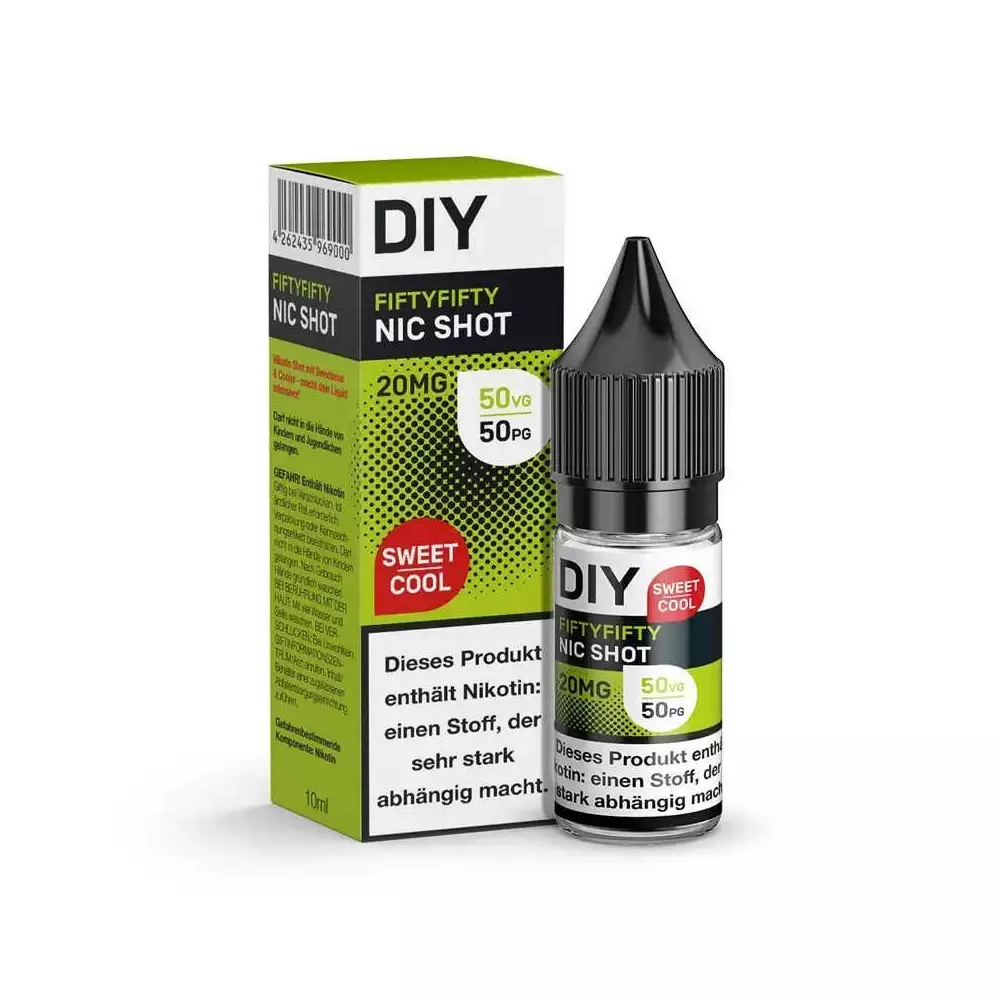 DIY SWEET & COOL - Nikotinshot 50/50