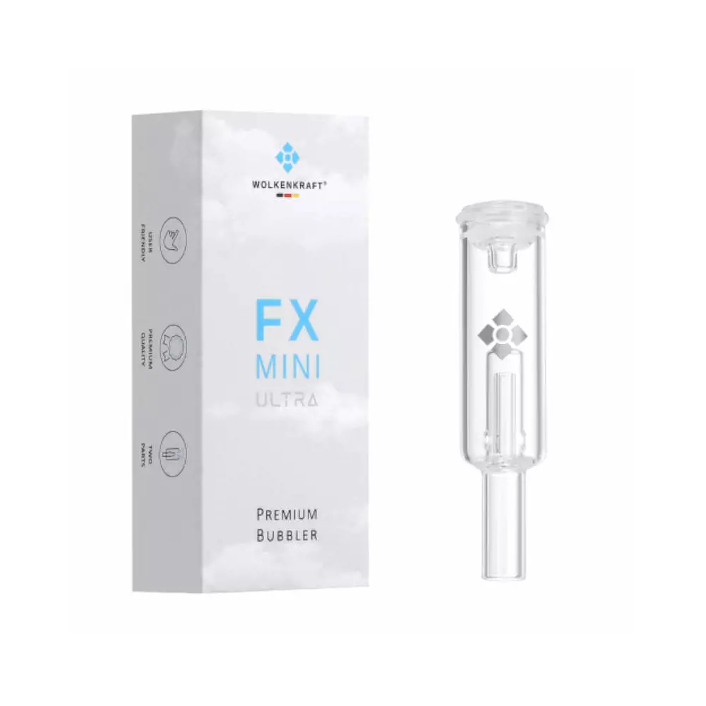 Wolkenkraft FX Mini - Glass Bubbler