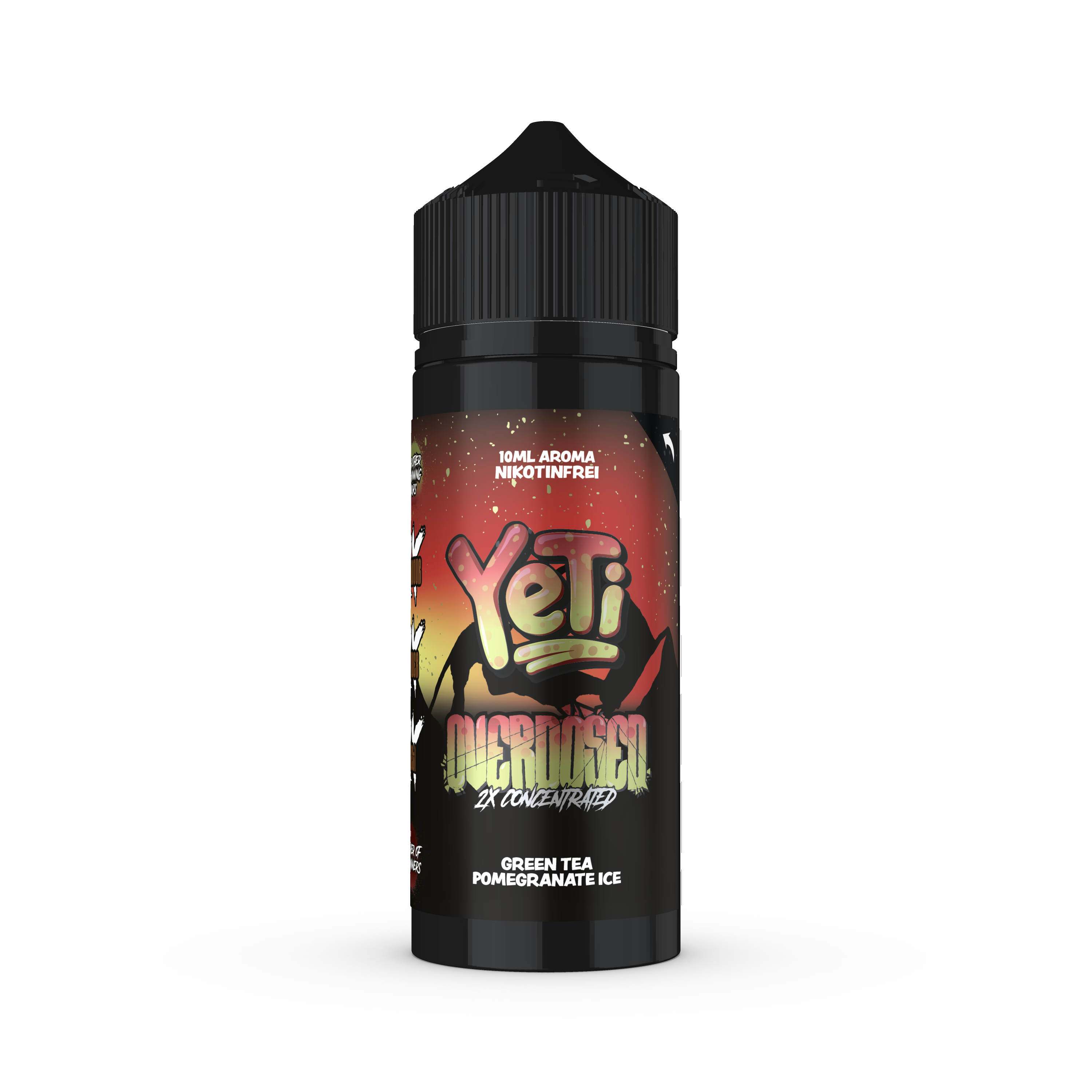 Yeti OVERDOSED - Green Tea Pomegranate Ice Longfill Aroma