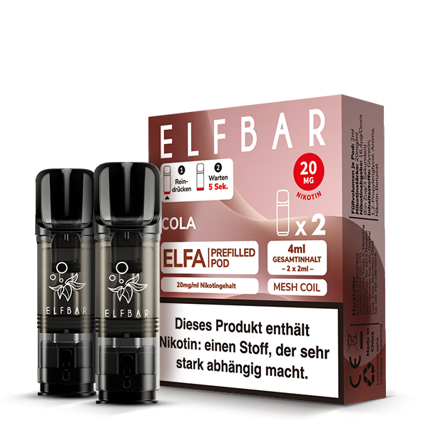Elfbar Elfa - Cola Liquid Pod