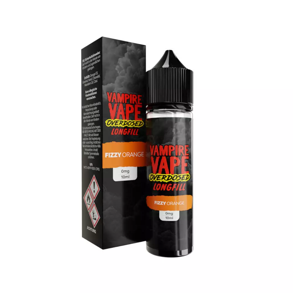 Vampire Vape OVERDOSED - Fizzy Orange Longfill Aroma