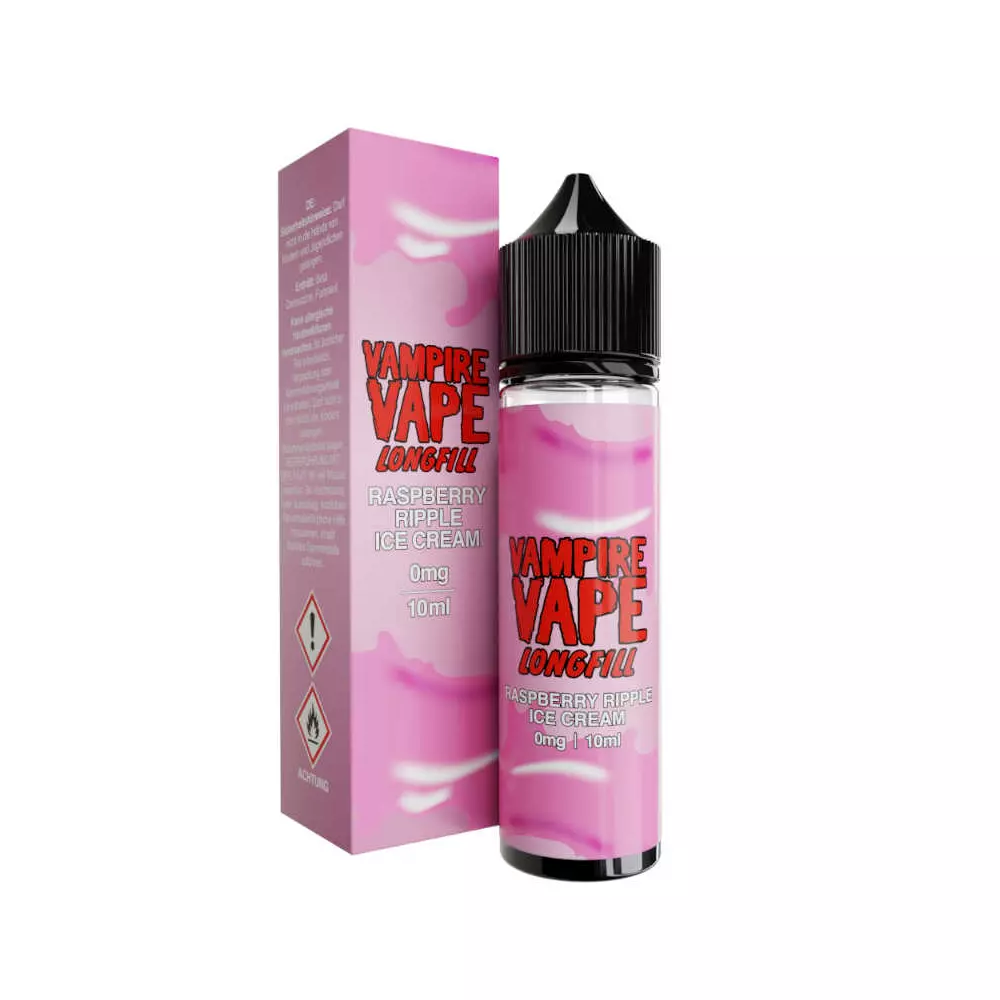 Vampire Vape DESSERTS - Raspberry Ripple Ice Cream Longfill Aroma