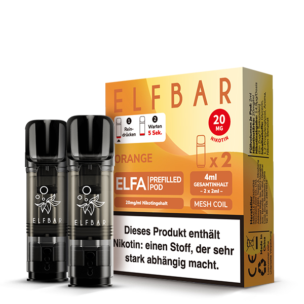 Elfbar Elfa - Orange Liquid Pod
