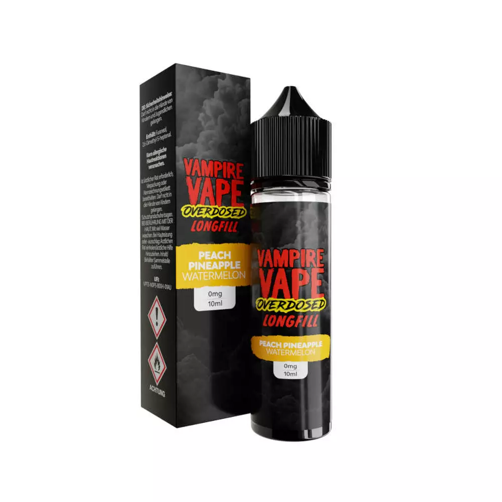 Vampire Vape OVERDOSED - Pineapple Peach Watermelon Longfill Aroma