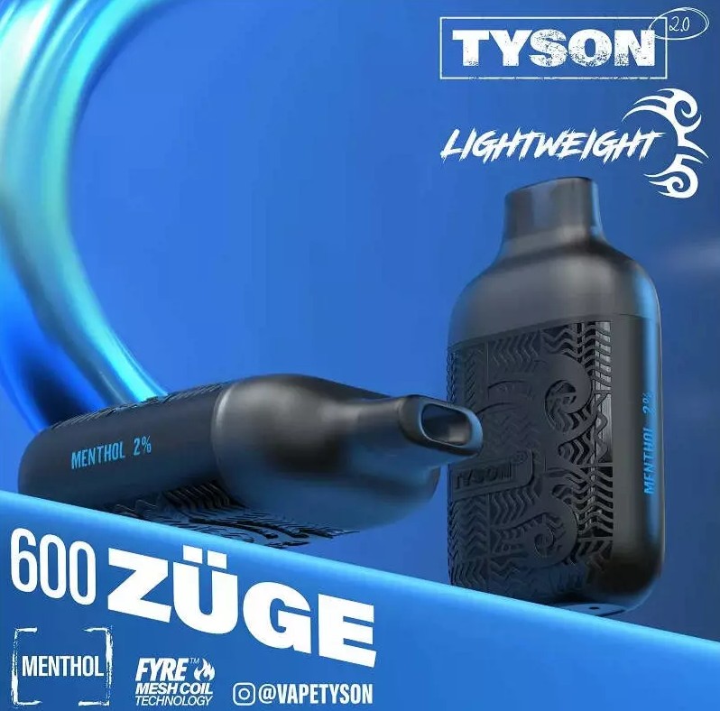 Tyson - Menthol Einweg E-Zigarette