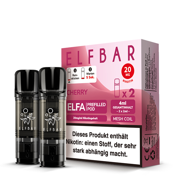 Elfbar Elfa - Cherry Candy Liquid Pod