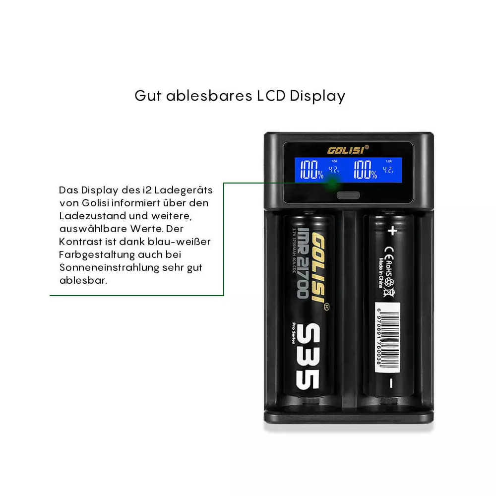Golisi i2 - Ladegerät