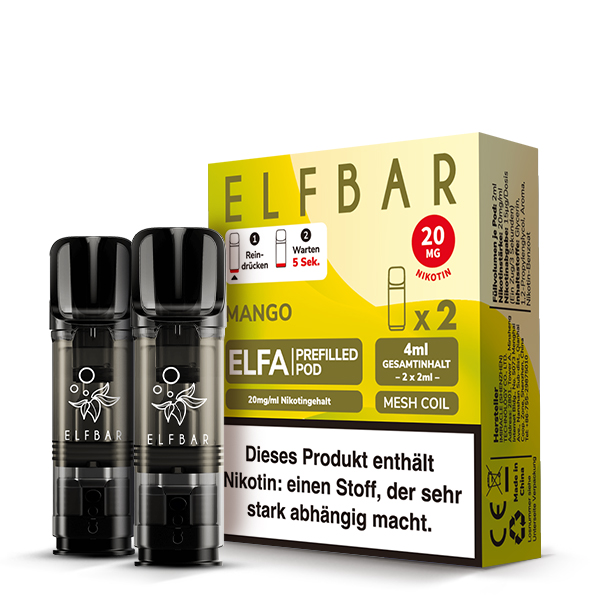 Elfbar Elfa - Mango Liquid Pod