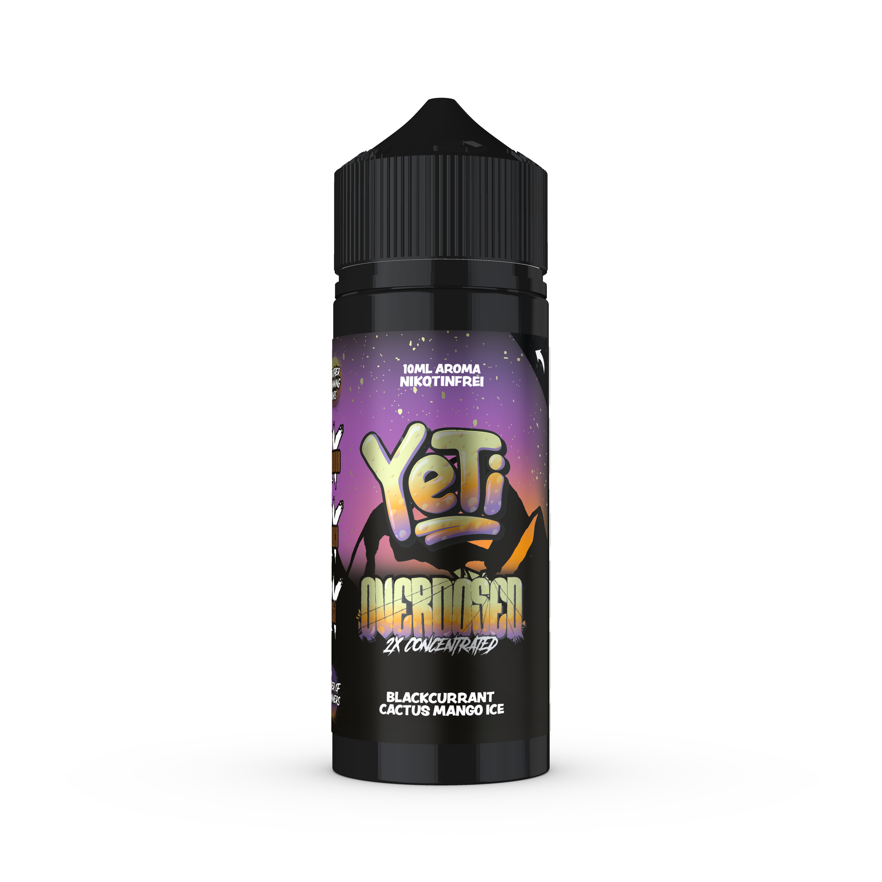 Yeti OVERDOSED - Blackcurrant Cactus Mango Ice Longfill Aroma