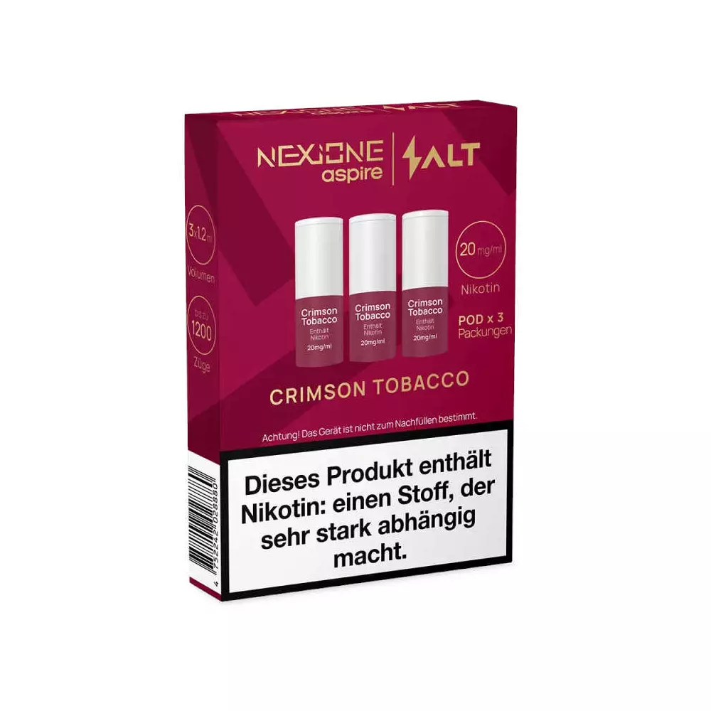 Aspire Nexione - Crimson Tobacco Liquid Pod